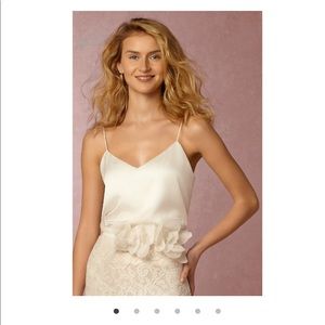 BRAND NEW SPAGHETTI SILK CAMI ...Mia Top- BHLDN